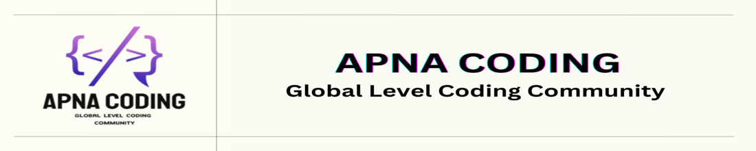 APNA CODING - Global Level Coding Community